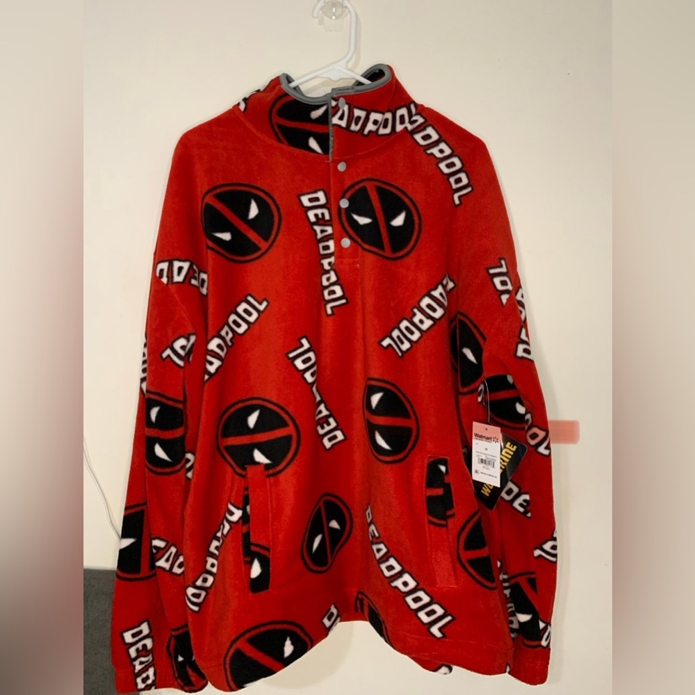 Marvel Deadpool Wolverine Men’s Sweater Size L